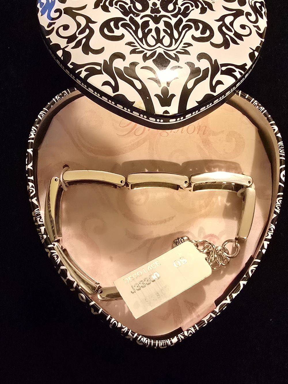 Retired Brighton Silver Filigree Panel Bracelet - Silver